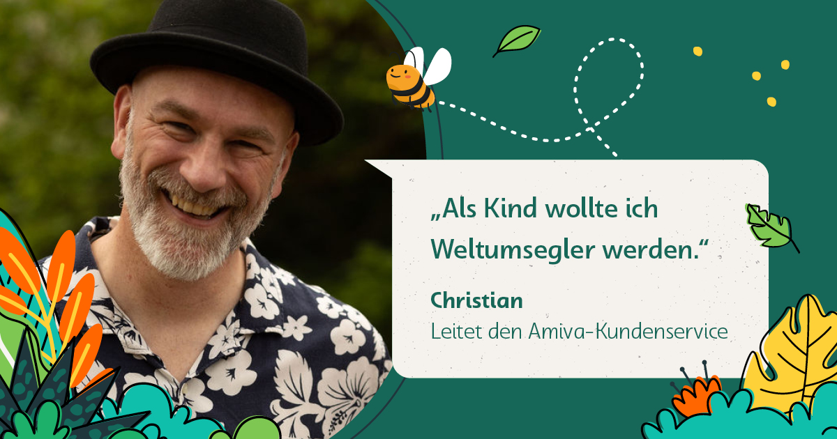 Christian aus dem Amiva-Team