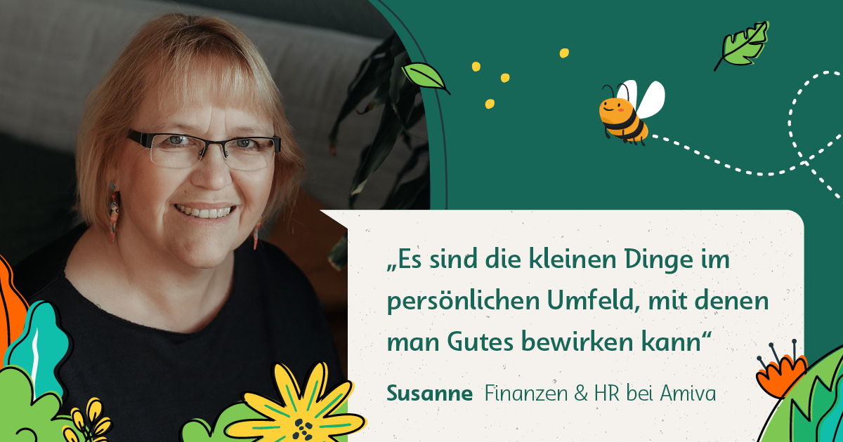 Susanne aus dem Amiva-Team